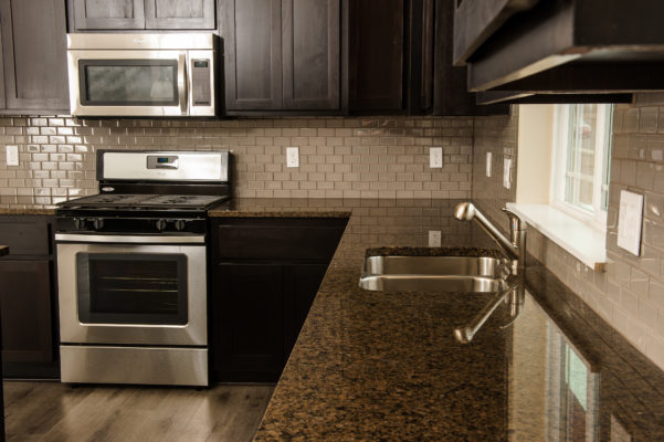 Granite luxury in a Malace Homes kitchen
